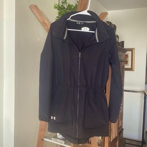 NWOTs Under Armour Small Jacket with Hoodie Size Small